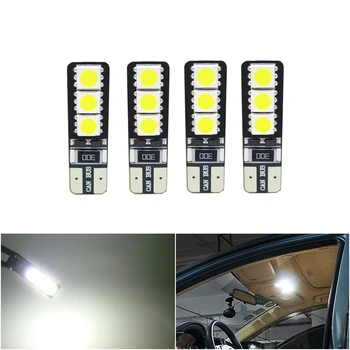 

4x T10 W5W 501 168 LED Car Reading Dome Lights Auto Marker Lamps Wedge Tail Side Bulbs For opel astra k zafira vivaro
