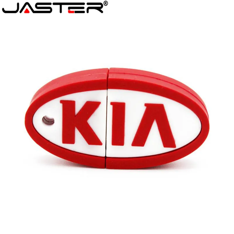 JASTER KIA флеш-накопитель, силиконовый Автомобильный ключ, 4 ГБ, 8 ГБ, 16 ГБ, 32 ГБ, 64 ГБ, мультипликационный usb накопитель, флешка, карта памяти, подарок