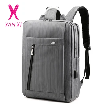 

Business Men's Backpack USB Charging Anti Theft Laptop Backpack 17 Inch Male Large Capacity College School Bags Mochila Escolar