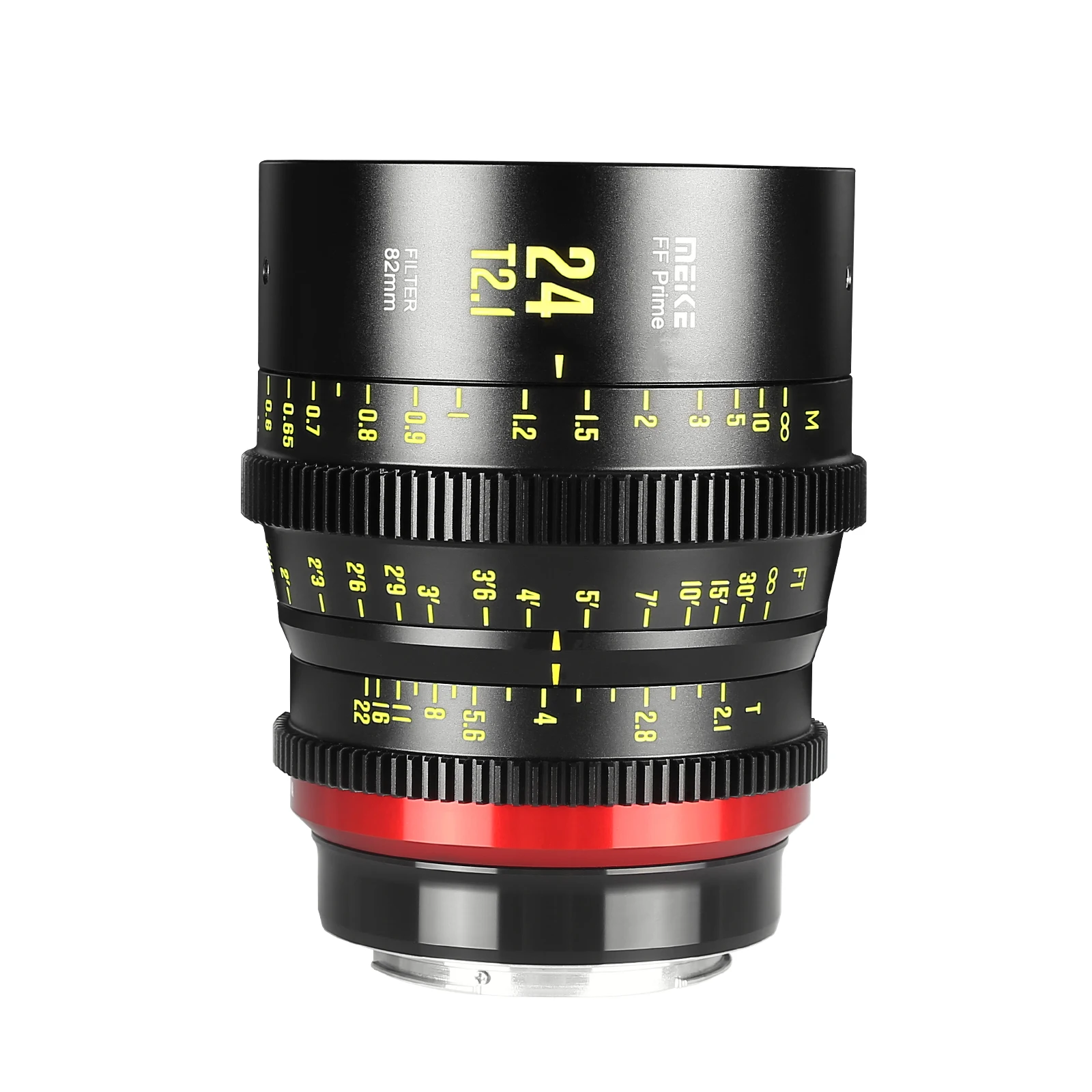 Объектив Meike Prime 24 мм T2.1 Cine для полнокадровых кинокамер таких как Canon C700 C500II Sony VENICE