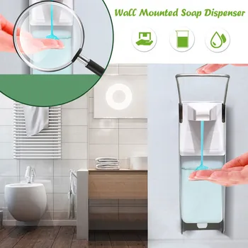 

500ml Soap Dispenser Wall Mount Manual Soap Dispenser Durable Household Washing Hand Washer Press Type Soap Dispenser#g40
