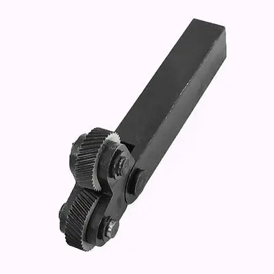 

Dual 26mm Diameter Wheels 2.0mm Pitch Linear Knurl Knurling Tool