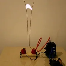 Arc sponge scaletta esperimento ad alta tensione Kit esperimento fai-da-te bobina Tesla esperimento fisico Geek Toy ZVS alimentatore 24V