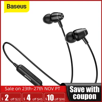 

Baseus S09 Bluetooth Earphone Wireless headphone Magnet Earbuds With Microphone Stereo Auriculares Bluetooth Earpiece for Phone