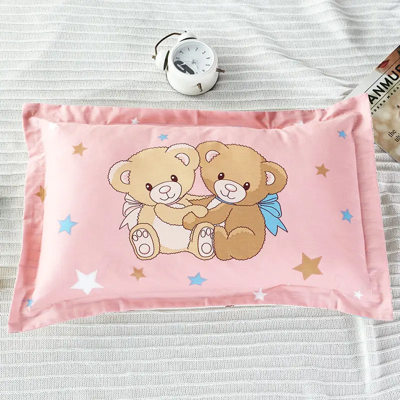 Cartoon Printed Pillow Multicolor Kids Pillow Case Infant Cover Baby Sleeping Core Pillowcase Qulity Dustproof Pro