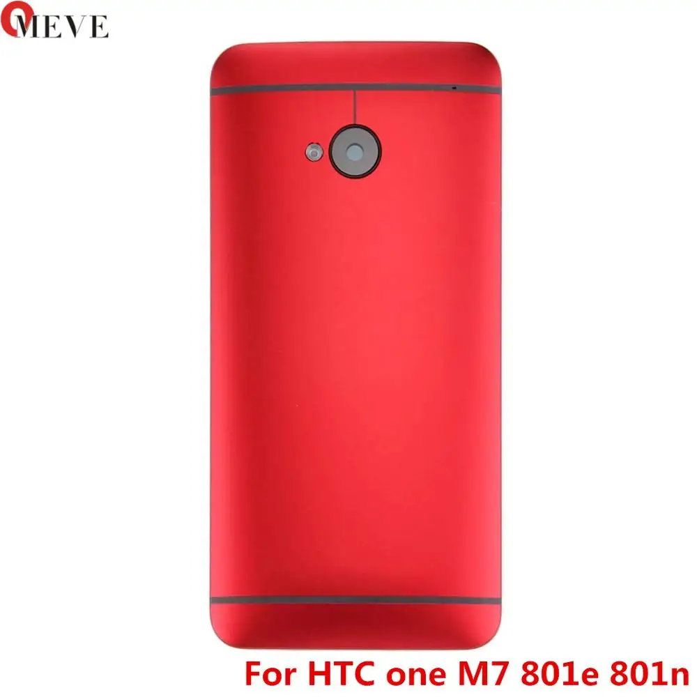 10 шт. оригинал для HTC one M7 801e 801n Крышка батарейного отсека задний корпус Чехол ONE