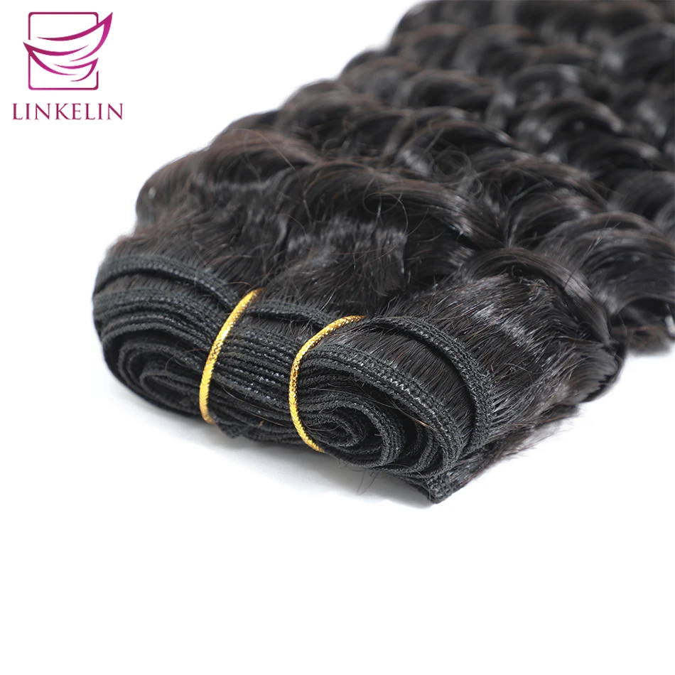 Onda profunda pacotes com fechamento linkelin cabelo