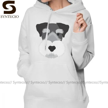 

Miniature Schnauzer Hoodie Miniature Schnauzer Hoodies Oversize Navy Blue Hoodies Women Street wear Graphic Pullover Hoodie
