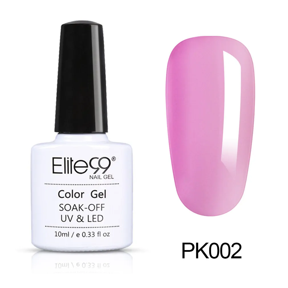 Elite99 сырный песочный Гель-лак для ногтей использовать с молочным цветом гель замочить от ногтей Гель-лак Полупостоянный УФ-гель для дизайна ногтей лак - Цвет: PK002