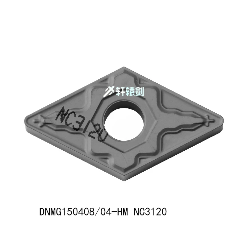 

10pcs DNMG150404 DNMG150408 HM NC3120 original Tungsten Carbide inserts of machining lathe turning tool high quality
