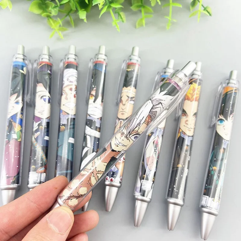 Demon Slayer Kimetsu No Yaiba Ballpoint Pen Press Style Ball Pens For School Office w |