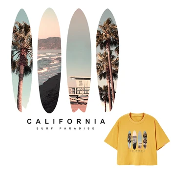 

2020 Summer Stickers Iron On New Washable T-Shirt Decoration Heat Transfer Badges Diy Accessory Punk Patch