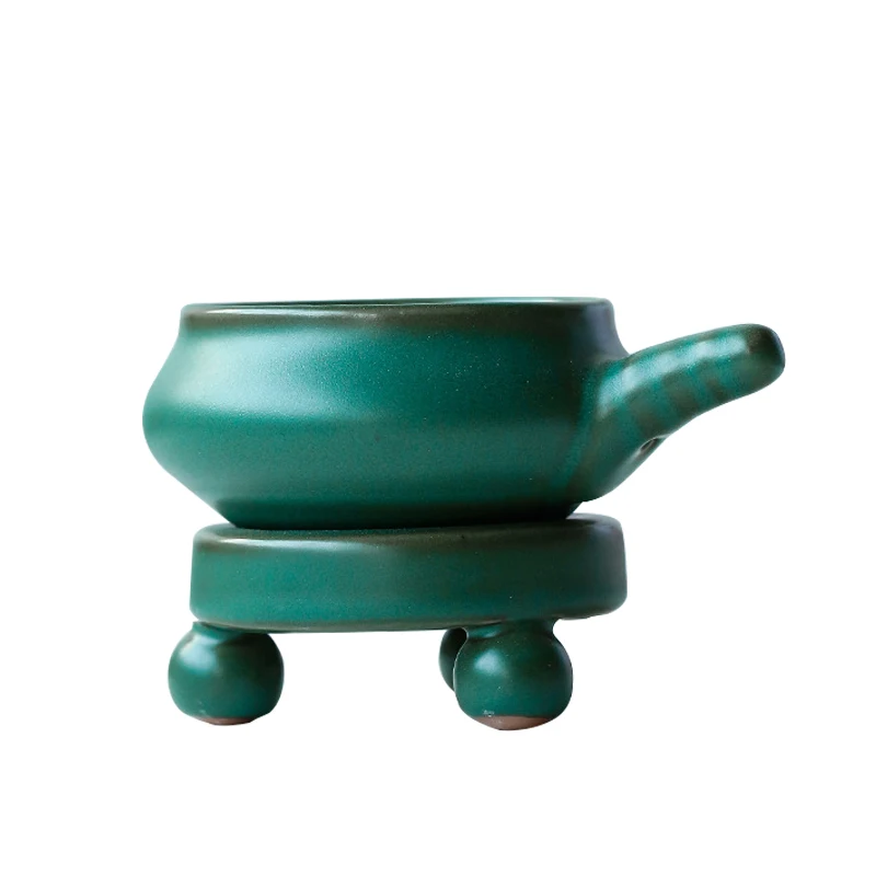 

Tea Infuser Ceramic Teaware Accessories Filter Coffee Milk Tea Strainer Handmade Pottery Tea Leak Kitchen Supplies Tool Decor