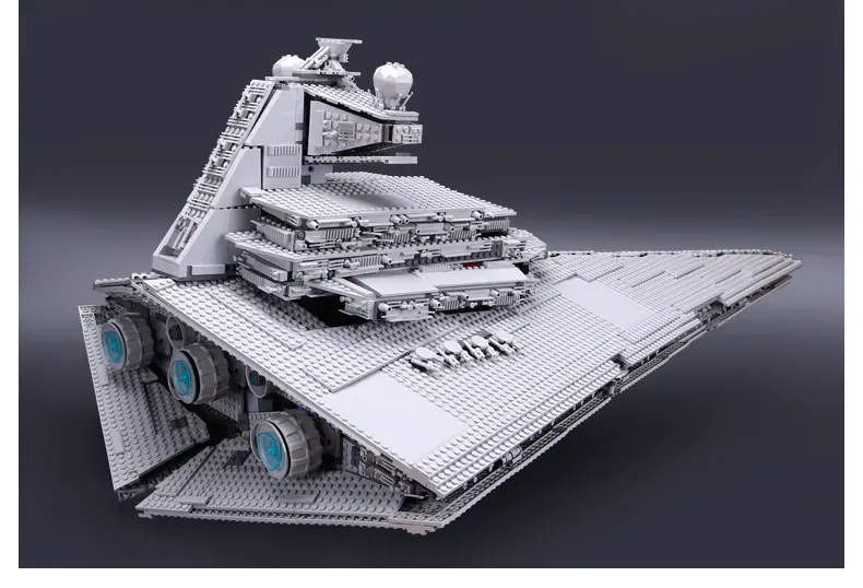 81029 Звездные войны серии UCS модель эсминца набор боевых кораблей игрушки для мальчиков строительные блоки совместимы с 10030 кирпичами