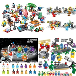 Amongs – jeu de figurines extraterrestres de l'espace américain, imposteur, d'équipage mates, modèle de poupée, blocs de construction, Kit de briques, jouets pour enfants, cadeau, nouvelle collection 