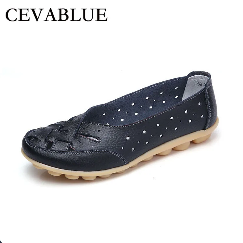 CEVABULE женские кожаные туфли на плоской подошве новые модные плетеные