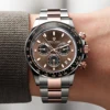 PAGANI DESIGN 2025 New Chocolate Luxury Quartz Watch Men Sport Chronograph Automatic Date Stainless steel Waterproof Wrist watch