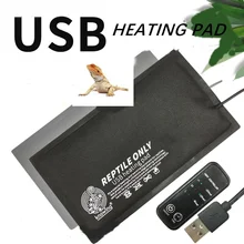Réptil pet usb esteira de aquecimento temperatura constante controlador almofada escalada ajustável pet aquecido incubadora ferramentas ue/eua plug