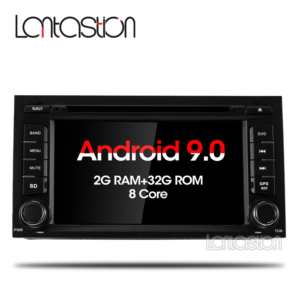 Lantastion 7 дюймов Android 9,0 автомобильный dvd для Seat Leon 2013- с 8 ядром Радио Стерео gps навигация автомобильный стерео медиаплеер