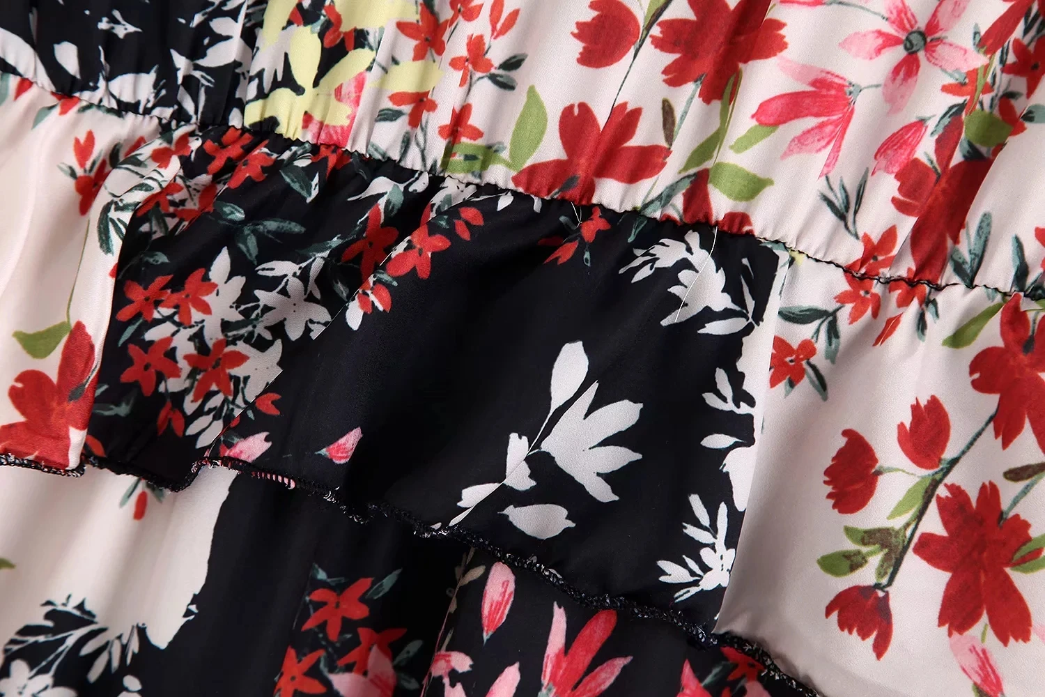 COZARII, летнее женское платье, vestidos, повседневный стиль, принт, оборки, v-образный вырез, половина рукава, vestidos de fiesta, платье для вечеринки, топы размера плюс