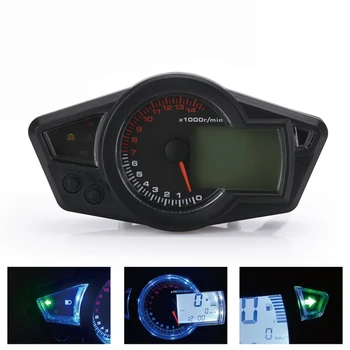 

1pcs 12V Universal Motorcycle LCD Digital Odometer Speedometer Tachometer Motorcycle Modification Parts Accessories