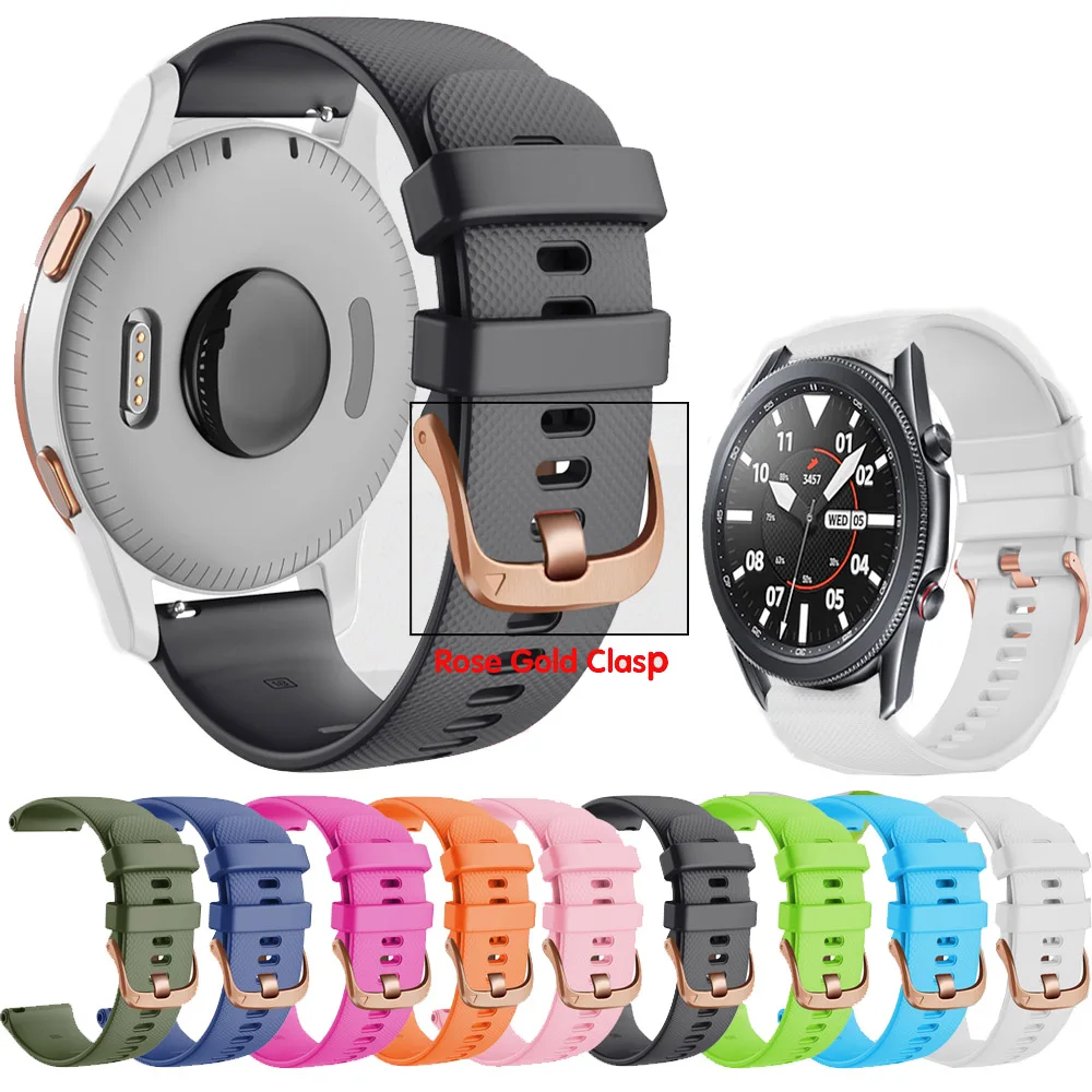 Silicone Wrist Strap For Samsung Galaxy Watch 3 41mm Smart Sport