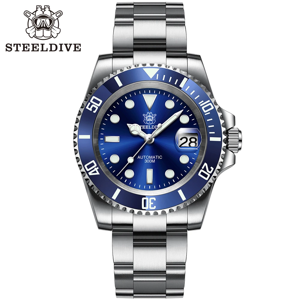 luxury mechanical watch expensive SD1953 Stainless Steel NH35 Watch Steeldive Top Brand Sapphire Glass Men Dive Watches reloj hombre luxury mechanical watch automatic