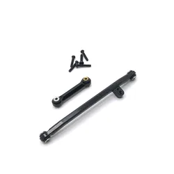 Axial SCX24 90081 – Mini vélo d'escalade RC en métal, pièces améliorées et modifiées, une paire de tiges de direction, rouge, noir 