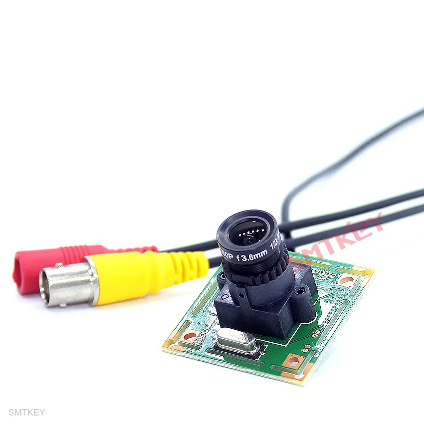 Аналоговая камера SMTKEY 700TVL цветная CMOS HD объектив 3 6 мм модуль печатной платы