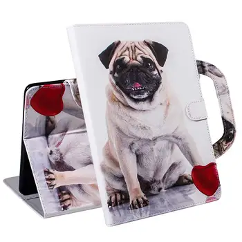 

Case For iPad 10.2 inch 2019 Funda Printed PU Leather Flip Tablet Cover Handle Stand Case For iPad 7th Gen 10.2 2019 Funda Shell