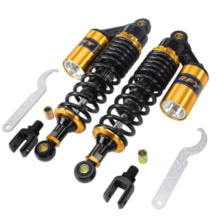 Amortecedores traseiros do ar de rfy 320mm para o quadrilátero cb250 de