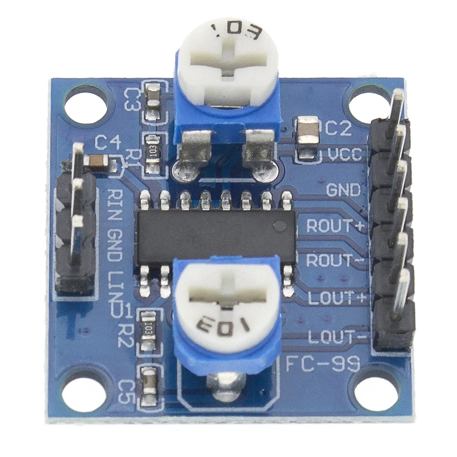 PAM8406 плата цифрового усилителя с потенциометром громкости 5Wx2 стерео M70|digital amplifier