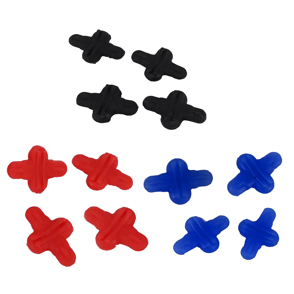 4ps Bow String Leech Silencer Rubber Shock Absorber Reduce Noise Vibration Damper 4ps Bow String Leech Silencer Rubber Shock Absorber Reduce Noise Vibration Damper