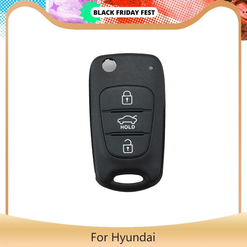 YLKGTTER 3 кнопки для автомобильного ключа чехол Hyundai I20 I30 IX35 I35 Kia Picanto Sportage K5 Чехол