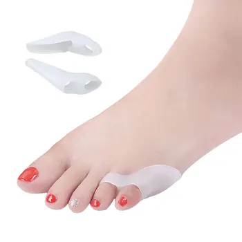 

Silicone Gel Foot Toe Separator & Thumb Hallux Valgus Protector&Bunion Adjuster Bicyclic Thumb Orthopedic Forefoot Insoles New