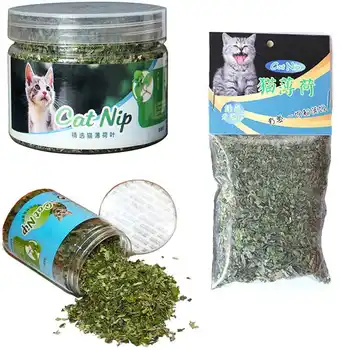 

Organic 100% Natural Premium Catnip Cattle Grass 10g/20g/30g Menthol Flavor Funny Cat Toys New 1
