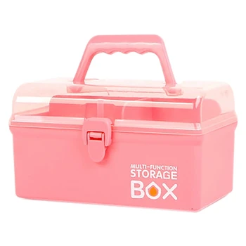 

Storage Box Plastic Cosmetic Box Lipstick Holder Desktop Cosmetic Tool Container