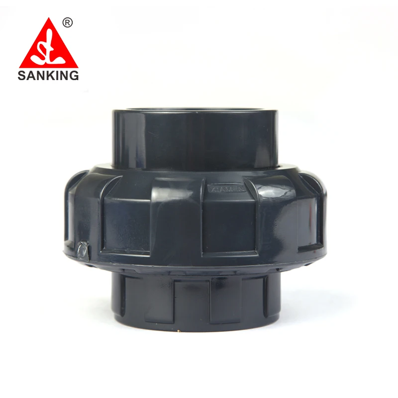 Sanking 20-75mm UPVC Union Connector  Garden Water Pipe Adapter Aquarium Fitting Connectors Garden Irrigation Water Pipe Adapter