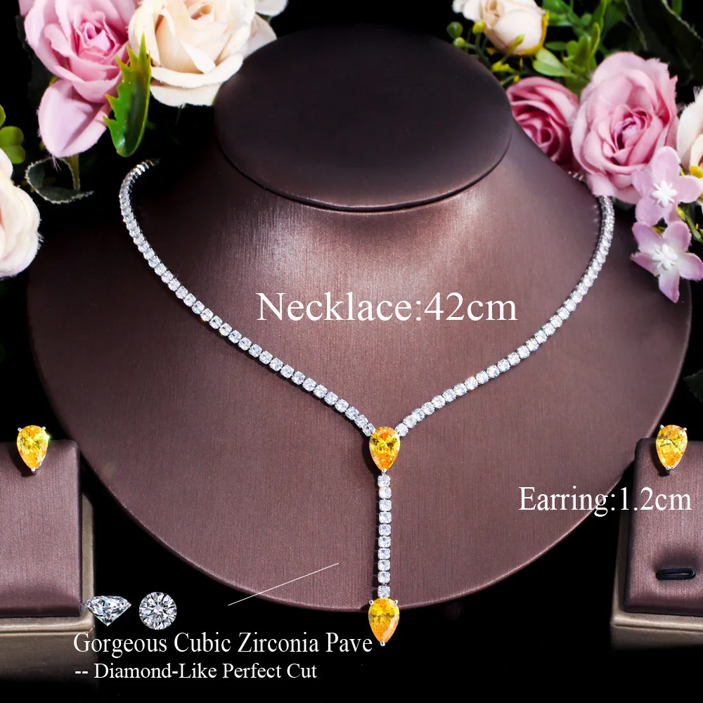 アクセサリー Narukvica duga 8cm , l nikal boje Floral Cubic Zirconia and Pearl Jewelry Set | David's Bridal