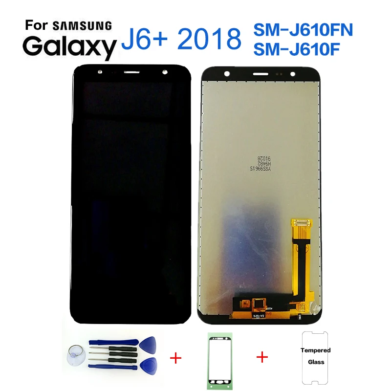 

For Samsung J6+ 2018 J610 SM-J610F J610FN display lcd Screen replacement for Samsung J6 plus 2018 SM-J610F lcd display screen