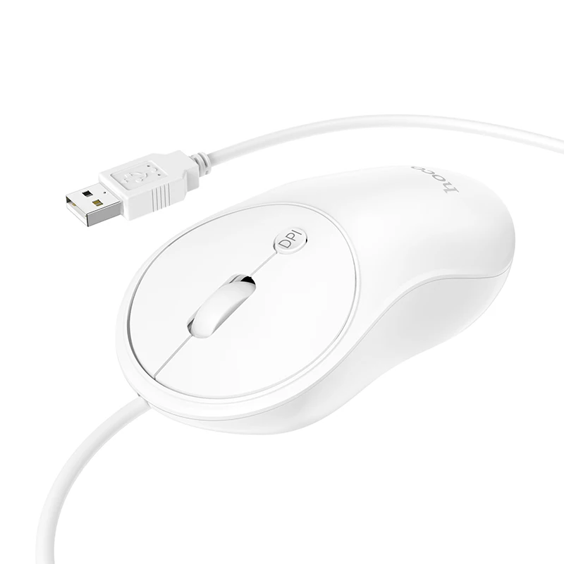 Hoco Silent USB Wired Mouse