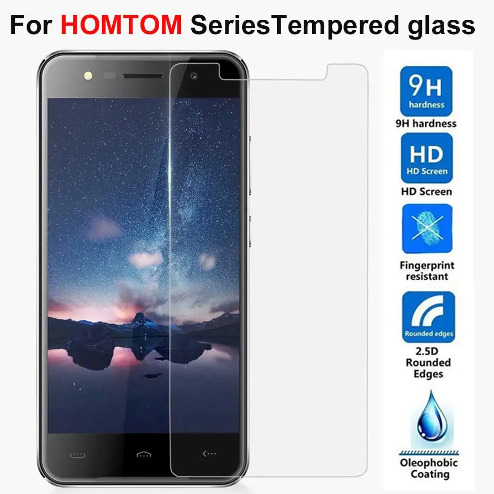 

2.5D 9H Tempered Glass For HomTom H5 H6 S8 S16 Screen Protector HomTom H50 HT5 HT7 HT8 HT16 HT37 HT20 PRO Protective Film Glass