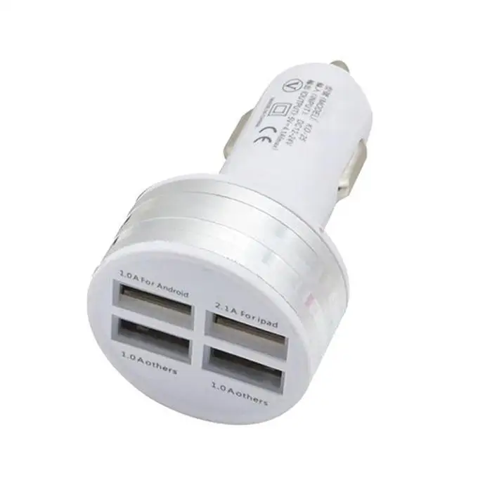 Автомобильное зарядное устройство прикуриватель USB Автомобильное многофункциональное зарядное устройство(кабель для передачи данных не входит в комплект) Универсальный для мобильных телефонов