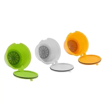 

Coffee Capsule Cup / Reusable Refillable Coffee Capsule Filters For DOLCE GUSTO coffee filters cup 3pcs