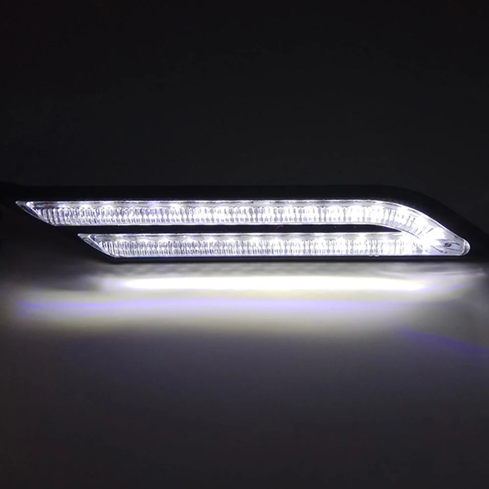 Auto lampeggiante DRL Super Bright DRL luce diurna a LED per auto luci di marcia diurna per auto universali Car Styling impermeabile 33 LED - Image 4