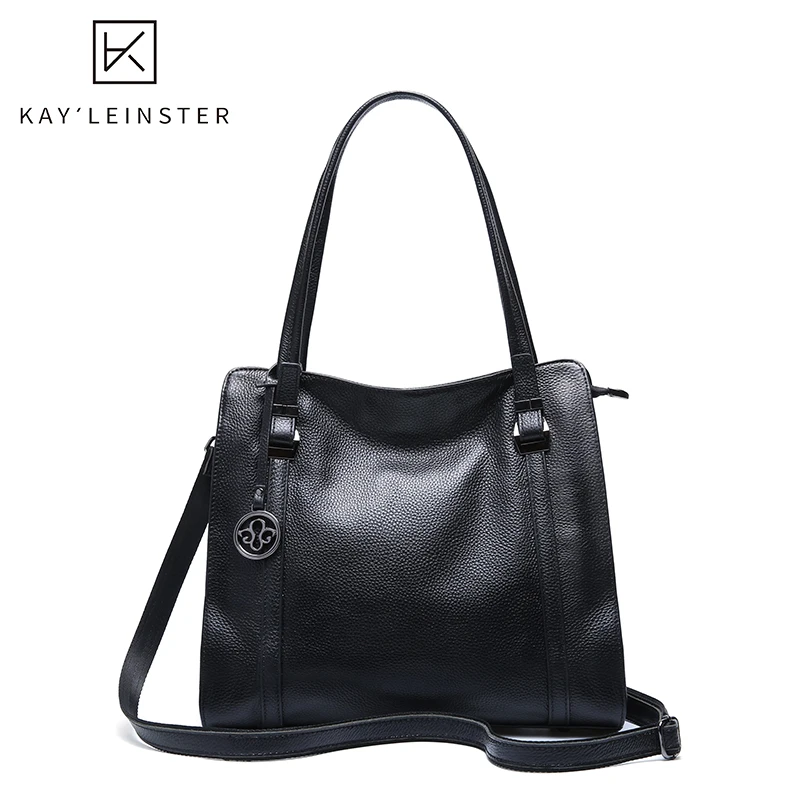 

Shoulder Bag Women Genuine Leather Large Capacity Tote Crossbody Bag Luxury Handbag Women Soild Color Tote Bags Designer bolsas