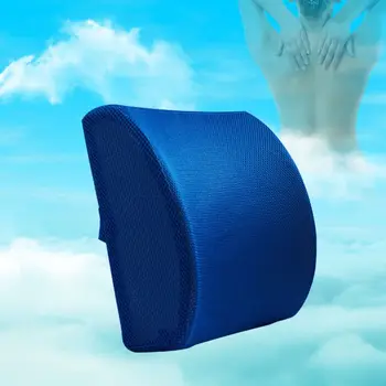 

Lumbar Support Massager Memory Foam Waist Cushion Pillow Seat Cushion Lower Back Support for Office Chair Car Seat