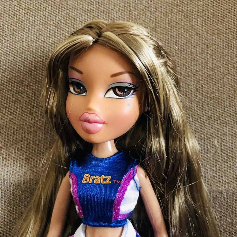 23 см модный BratzDoll большая девочка с розовыми волосами и большими глазами YASMIN красивый MGAdoll лучший подарок