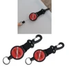 2x Diving Retractable Lanyard Dive Retractor Diving Gear Hook for Otoc/Mask/Light Holder Clip Water Sports 3