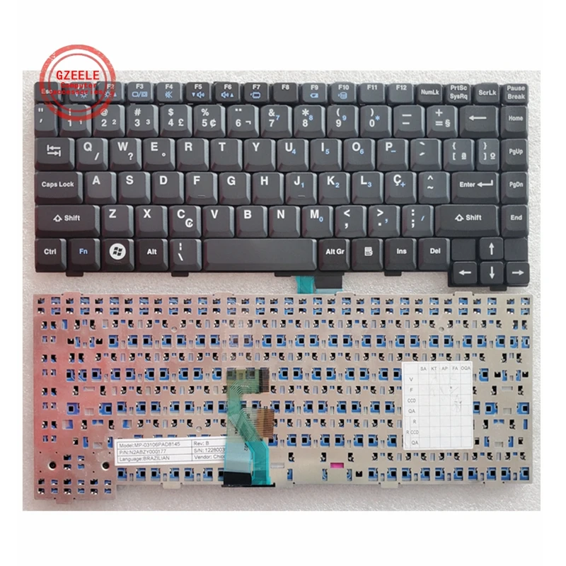 Tastiera Per Laptop Br/Sp/Kr Per Panasonic Cf-27 Cf-28 Cf-29 Cf-30 Cf-31 Cf-48 Cf-52 Cf-53 Cf 30 Cf 31 Cf 52 Cf 53 Brasile